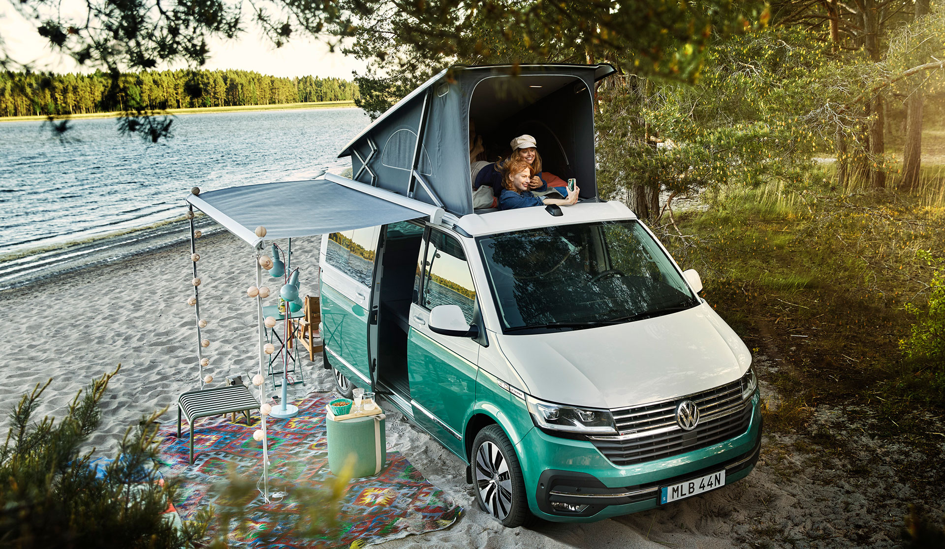 Protezione termica esterna per tetto apribile manuale VW Beach/Coast