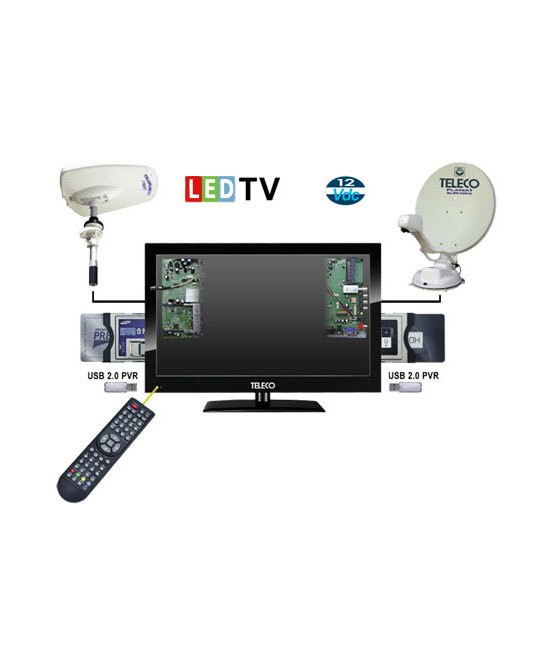 TV LED Teleco TY2/19D 19″ NO DVD